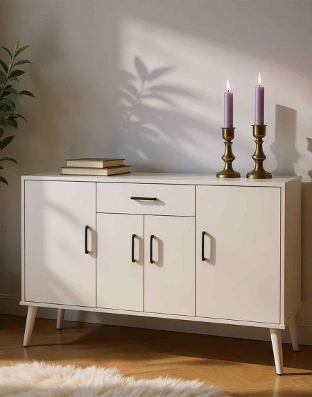 Nordic Siyah Kulplu Çok Amaçlı Konsol