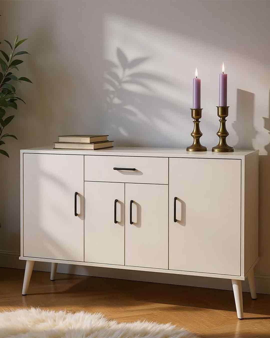 Nordic Siyah Kulplu Çok Amaçlı Konsol